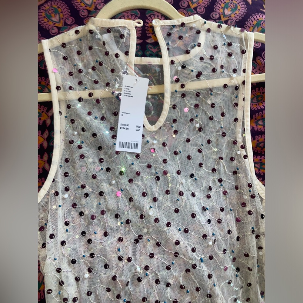NWT Sequence mesh dress 💎